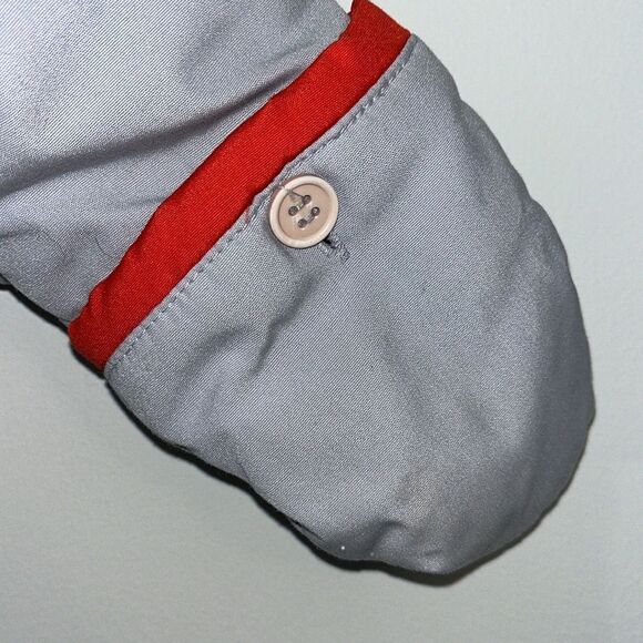 Mighty Mac Vintage Sewn Toy Soldiers Boys Gray Complete Snowsuit 12 Month Infant - Picture 6 of 11